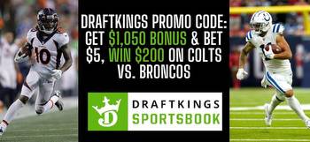 DraftKings promo code: Get over $1,250 in bonuses for Colts vs. Broncos on TNF in Week 5
