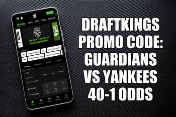 DraftKings promo code: Guardians-Yankees 40-1 odds