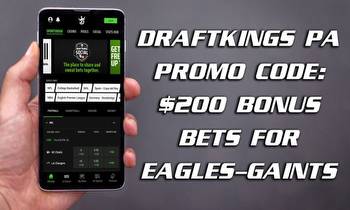 DraftKings Promo Code PA: $200 Bonus Bets for Eagles-Giants