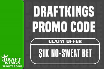 DraftKings promo code: Receive up to $1k bonus with no sweat bet