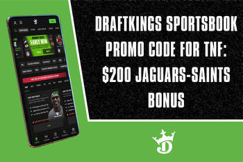 DraftKings Sportsbook Promo Code for TNF: Get $200 Jaguars-Saints Bonus