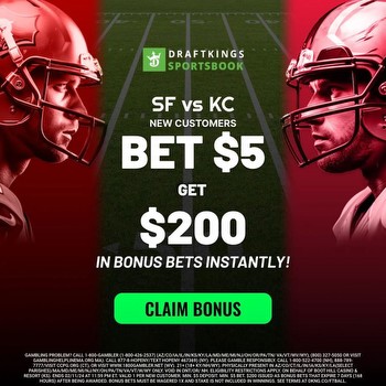 DraftKings Sportsbook Promo Code: Get $200 in Bonus Bets For KC-SF