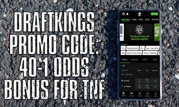 DraftKings Sportsbook Promo Code: Score 40-1 Odds Bonus for TNF