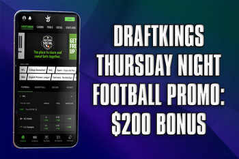 DraftKings Thursday Night Football Promo: $200 Bonus for Vikings-Eagles