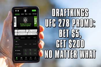 DraftKings UFC 278 Promo: Bet $5, Get $200 Bonus No Matter What