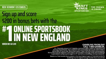 DraftKings Vermont promo code: 2 weeks left to grab $200 in bonus bets for early registration