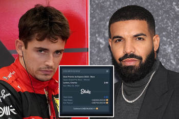 Drake curse strikes again as rapper puts $230K bet on Charles Leclerc to win Spanish GP before he's forced to retire