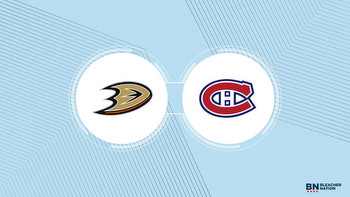 Ducks vs. Canadiens Prediction: Picks, Live Odds & Moneyline