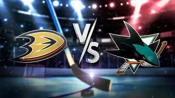 Ducks vs. Sharks prediction, odds, pick, how to watch