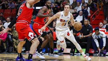 Duncan Robinson Player Prop Bets: Heat vs. Raptors