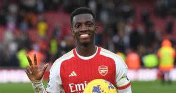 Eddie Nketiah's next move after Arsenal hat-trick amid FIFA ruling