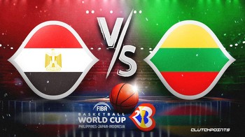 Egypt-Lithuania prediction, pick, and how to watch FIBA World Cup