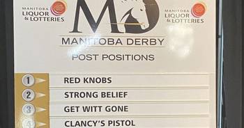 Eight-horse field set for 74th running of the Manitoba Derby
