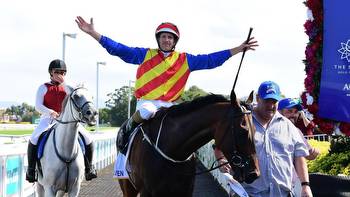 Eleven Eleven barrier trials at Rosehill on Thursday as he lines up for fourth successive Magic Millions win