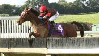 Emily Farr takes on the boys in Great Northern jumping races