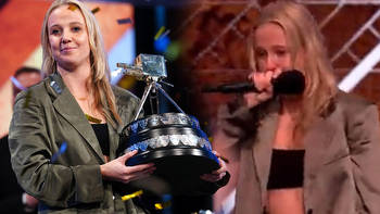 Emotional Beth Mead breaks down in tears as England Euros winner is named BBC Sports Personality of the Year