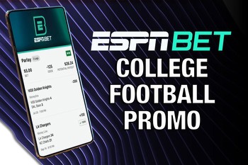 ESPN BET college football promo gives $250 bonus for launch weekend