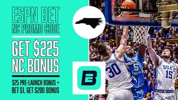 ESPN Bet NC Promo Code: Get $225 NC Pre-Launch Bonus Now