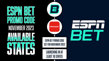 ESPN Bet promo code: Available states for November 2023 launch