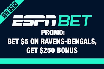 ESPN Bet promo for Bengals-Ravens: The best TNF sports betting offer