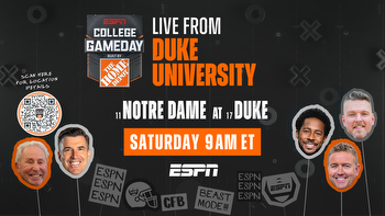 ESPN’s College GameDay Built by The Home Depot Travels to Undefeated Duke for First Trip to Durham, N.C.