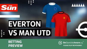 Everton vs Manchester United betting preview: Odds and predictions