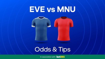Everton vs Manchester United Odds, Prediction & Betting Tips