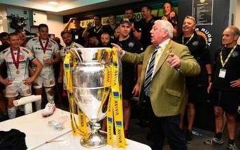 Exeter's chief Tony Rowe has overseen the club's rise to the top of English rugby