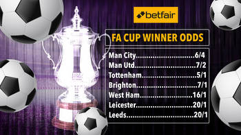 FA Cup: Man City favourites ahead of United and Spurs to lift seventh FA Cup title