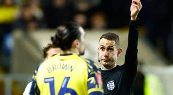 FA investigate suspicious betting patterns during Northern Irish player’s yellow card in Oxford v Arsenal tie