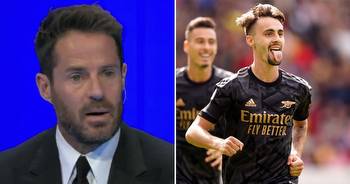 Fabio Vieira proves Jamie Redknapp's prediction right after Arsenal heroics vs Brentford