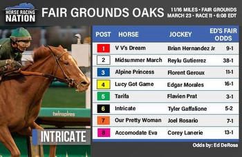 Fair Grounds Oaks fair odds: Favoring the up and comers