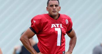 Falcons’ Marcus Mariota: ‘I’m very comfortable with where I’m at’
