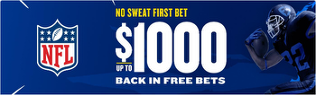 FanDuel Connecticut Sportsbook Bonus: $1,000 No Sweat Bet