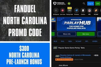 FanDuel NC promo code: Complete pre-registration, get $300 welcome bonus