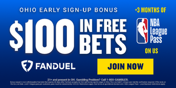 FanDuel Ohio Promo Code: Get $1,100 in bonuses + free NBA League Pass Subscription