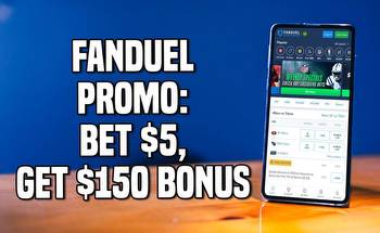 FanDuel promo: bet $5, get $150 bonus for Tuesday night games