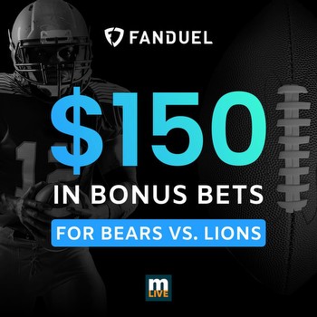 FanDuel Promo: Bet Lions vs. Bears, get $150 in bonus bets