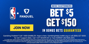 FanDuel Promo Code- Bet $5 Get $150 for the NBA Play-In Tournament