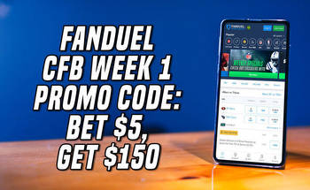FanDuel Promo Code: Bet $5, Get $150 on Any College Football Week 1 Game