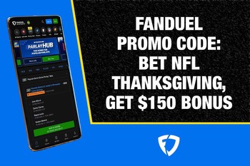 FanDuel promo code: Bet $5 on any NFL Thanksgiving game to score $150 bonus