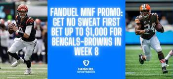 FanDuel promo code for MNF: Get $1,000 no sweat first bet for Bengals vs. Browns