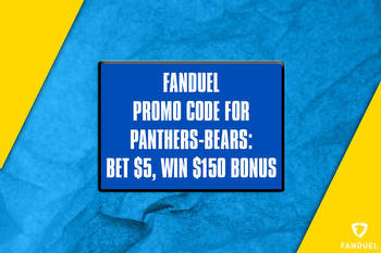 FanDuel Promo Code for Panthers-Bears: Bet $5, Win $150 NFL Bonus