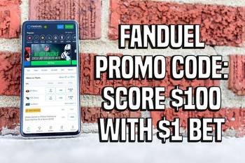 FanDuel promo code: Score $100 with $1 bet on any game