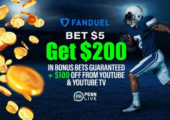 FanDuel promo: Make a bet, get $100 off NFL Sunday Ticket on YouTube TV