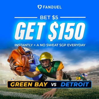 FanDuel Thanksgiving bonus: Lions vs. Packers promo