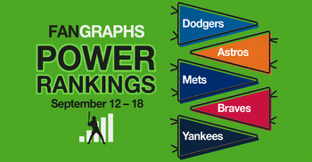 FanGraphs Power Rankings: September 12-18