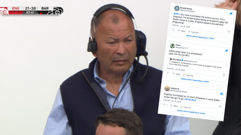 Fans call for Eddie Jones to be SACKED by England after dismal defeat to 14-man Barbarians