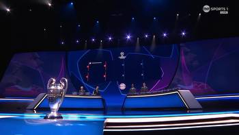 Fans confused as they realise who is doing Champions League draw live on TNT Sports