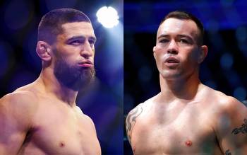 Fans react to bookmakers picking Khamzat Chimaev as favorite in potential Colby Covington fight